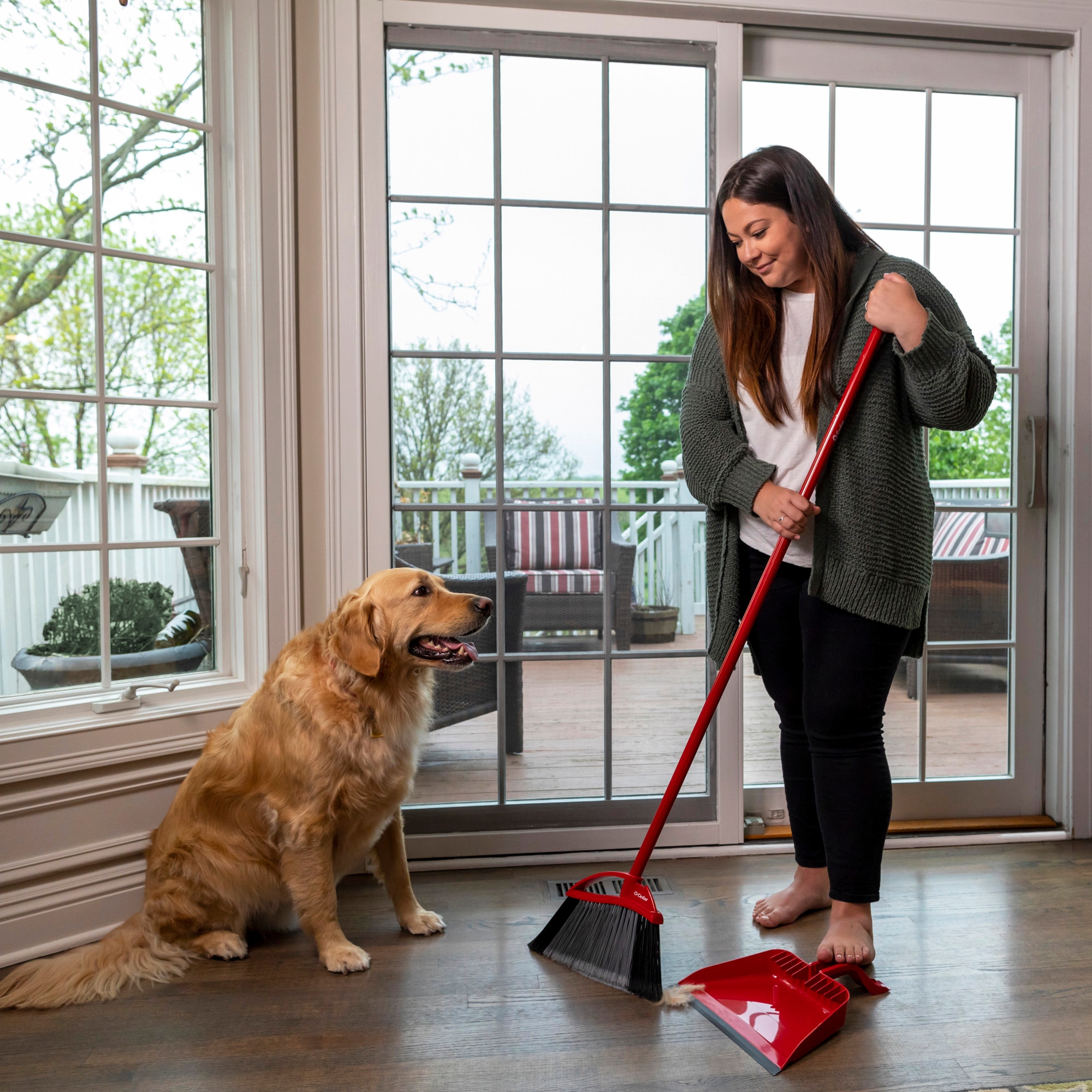 3 Best Brooms For Sweeping Up Pet Hair (7 Tested On Dogs!) - Dog Lab