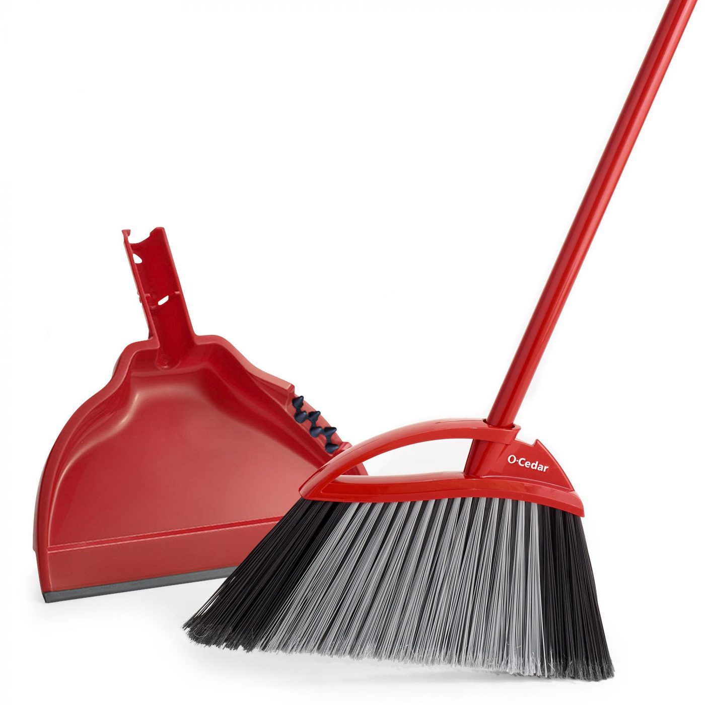 PowerCorner® Large Angle Broom with Dust Pan