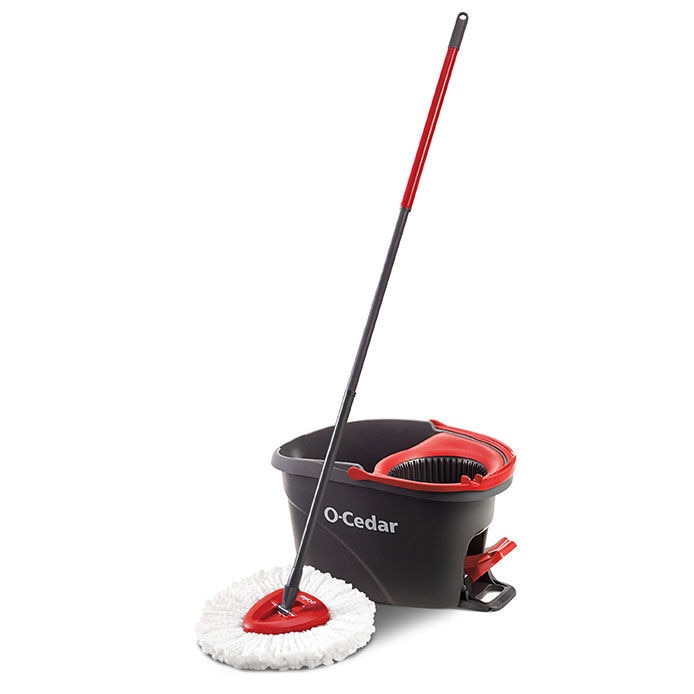Vileda Mop Stick Broom With Microfibre 2 in 1 Easy Wring & Clean Mop Head